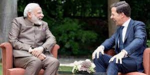 AMSTERDAM: Phone call between Prime Minister Shri Narendra Modi and H.E. Mr. Mark Rutte, Prime Minister of the Netherlands