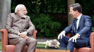 AMSTERDAM: Phone call between Prime Minister Shri Narendra Modi and H.E. Mr. Mark Rutte, Prime Minister of the Netherlands