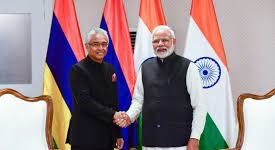 PORT LOUIS: Joint inauguration and launch of projects by Prime Minister Narendra Modi and Prime Minister of Mauritius Pravind Kumar Jugnauth