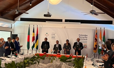 VICTORIA: Colombo Security Conclave – NSAs of India, Sri Lanka and Maldives was recently concluded