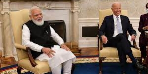 WASHINGTON: Virtual Interaction between Prime Minister Shri Narendra Modi and President of USA Joseph R. Biden