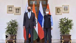 MOSCOW: Visit of Minister of Foreign Affairs of Russian Federation to India