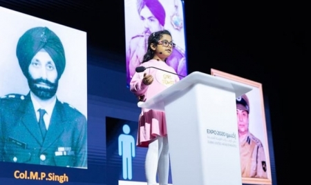 DUBAI: Indian-American Girl, 6, Becomes Youngest World Expo Speaker