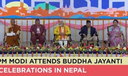 LUMBINI: Buddha Jayanti Celebration at Lumbini, Nepal