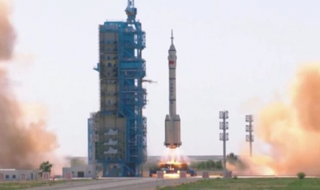 BEIJING: China launches three astronauts to complete its new space station