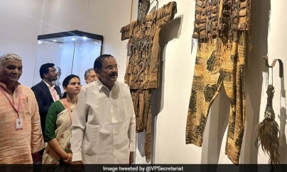 DAKAR: Vice President’s Tribute To Mahatma Gandhi At Monument In Africa