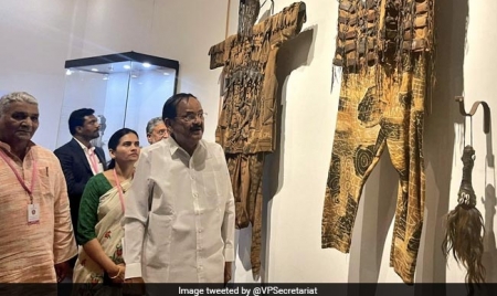 DAKAR: Vice President’s Tribute To Mahatma Gandhi At Monument In Africa