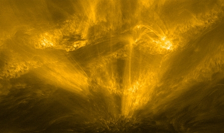 BERLIN: The Solar Orbiter spacecraft spotted a ‘hedgehog’ on the sun