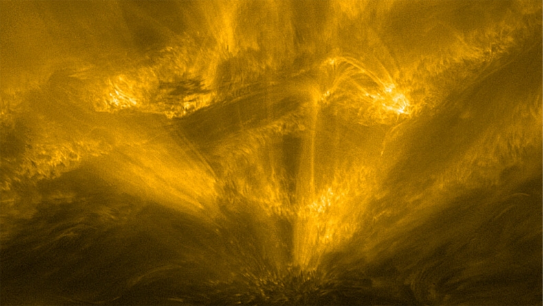 BERLIN: The Solar Orbiter spacecraft spotted a ‘hedgehog’ on the sun