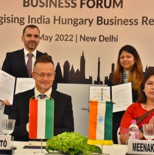 BUDAPEST: Visit of H.E. Mr. Péter Szijjártó, Minister of Foreign Affairs & Trade (MFAT), Hungary to India