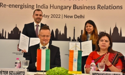BUDAPEST: Visit of H.E. Mr. Péter Szijjártó, Minister of Foreign Affairs & Trade (MFAT), Hungary to India