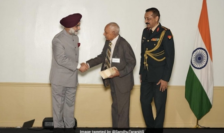 WASHINGTON: Event Held In Honour Of Indian Defence Force Veterans In US