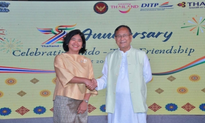 BANGKOK : Reception Dinner hosted by Thai Embassy in New Delhi on the theme of “75th Anniversary: Celebrating Indo-Thai Friendship” (August 01, 2022)