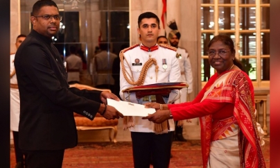 BERLIN : Envoys of four nations present credentials to President of India