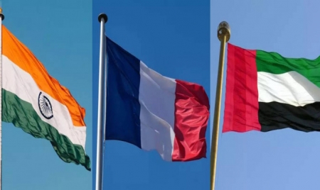 PARIS : Meeting of Focal Points of India, France and UAE