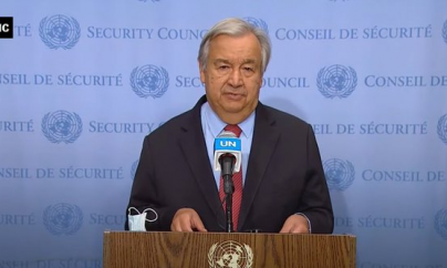 NEW YORK : Telephone conversation between Prime Minister Shri Narendra Modi and Secretary General of the United Nations, H.E. Mr. Antonio Guterres