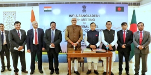 DHAKA : 38th Meeting of Ministerial level Joint Rivers Commission of India and Bangladesh held at New Delhi