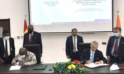 ACCRA : India-Ghana Foreign Office Consultations