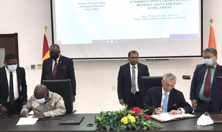 ACCRA : India-Ghana Foreign Office Consultations
