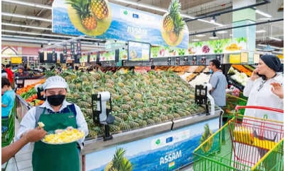 DUBAI : Assam’s Pineapples Make Way To Dubai Market