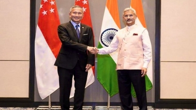 SINGAPORE CITY : ASEAN-India Foreign Ministers’ Meeting and other related meetings