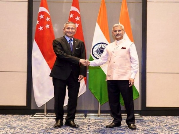SINGAPORE CITY : ASEAN-India Foreign Ministers’ Meeting and other related meetings