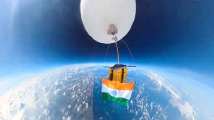 NEW DELHI : Tricolour unfurled in space on India’s Independence Day
