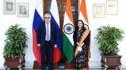 MOSCOW : India Russia consultations on United Nations related issues