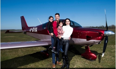 LONDON : Kerala Man, Family Travel To Europe On A Plane He Built During Covid Lockdown