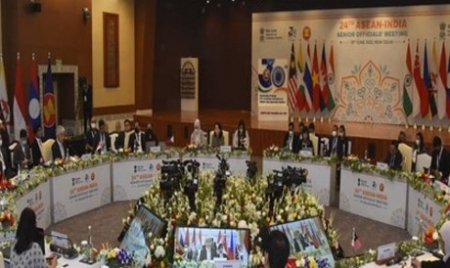 BANDAR SERI BEGAWAN : The 9th ASEAN-India Senior Officials Meeting on Transnational Crimes (SOMTC)