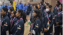 LONDON : Indian Flag Hoisted At CWG Village In Birmingham