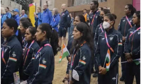 LONDON : Indian Flag Hoisted At CWG Village In Birmingham