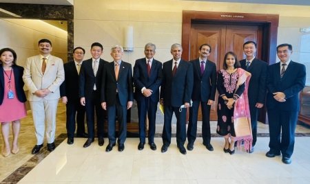 SINGAPORE CITY : 16th India-Singapore Foreign Office Consultations