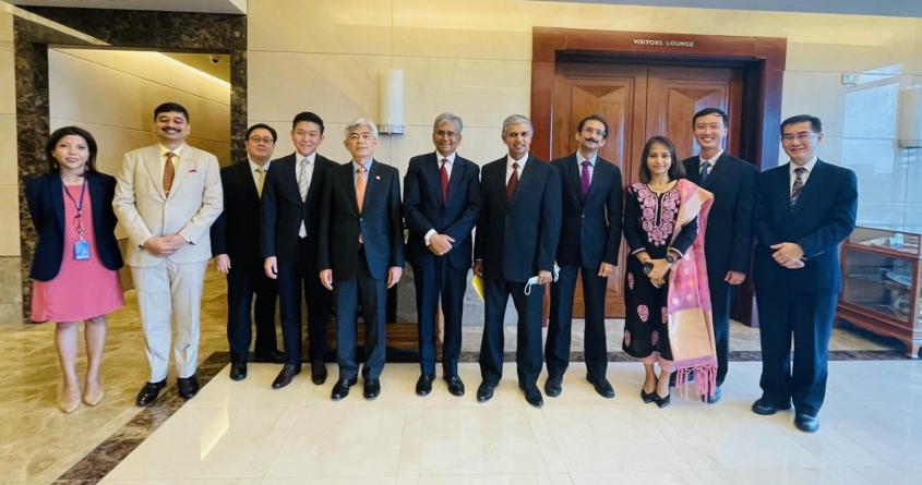 SINGAPORE CITY : 16th India-Singapore Foreign Office Consultations