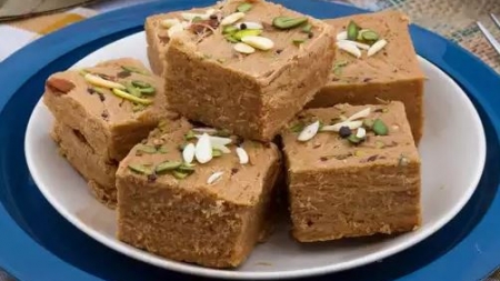 Churma Barfi Recipe
