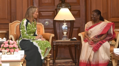 AMSTERDAM : Queen Maxima of The Netherlands Calls on The President