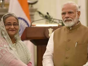 DHAKA : Sheikh Hasina lauds PM Modi for evacuating Bangladeshi students