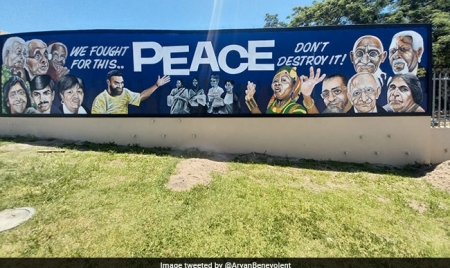 DURBAN : Huge Mural Of Mahatma Gandhi, Others Unveiled In South Africa