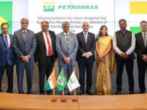 BRASILIA : BPCL eyes Brazil crude, inks MoU with Petrobras