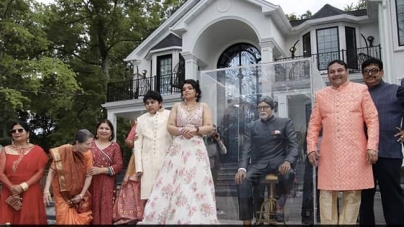 WASHINGTON : Indian-American Family Installs Big B’s Statue: “Nothing Less Than God”