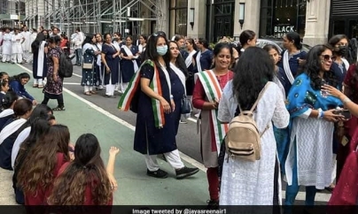 NEW YORK : Indian Expats In New York Set 2 World Records To Mark 75 Years Of Independence