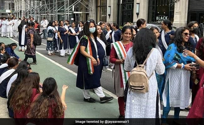 NEW YORK : Indian Expats In New York Set 2 World Records To Mark 75 Years Of Independence
