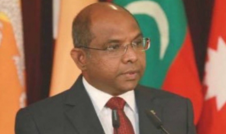MALE : Visit of President of the 76th UN General Assembly (PGA) and Minister of Foreign Affairs of Maldives to India