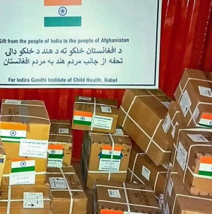 KABUL : India delivers the 10th batch of medical assistance to Afghanistan