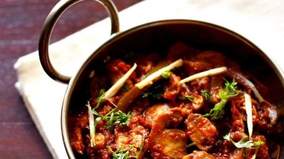 Instant Pot Kadai Mushroom