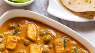 Matar Paneer Recipe