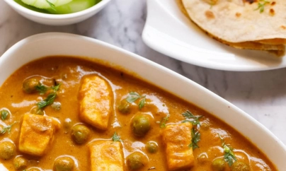 Matar Paneer Recipe