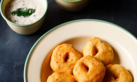 Medu Vada Recipe | Sambar Vada