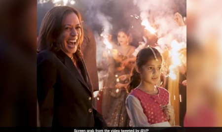 WASHINGTON: Kamala Harris Shares Memories Of Celebrating Diwali As Child, India Visits