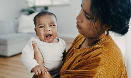 ROME : How to get a crying baby to sleep, according to science